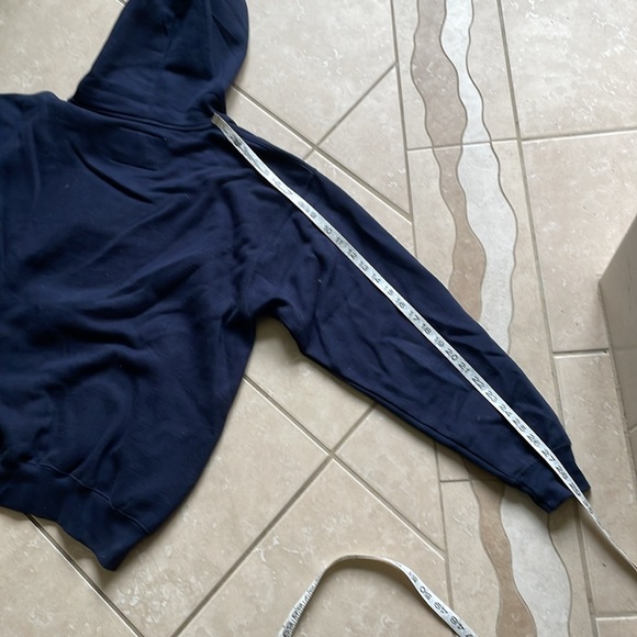 Exist Miami Beach Florida medium hoodie sweatshirt navy - Picture 7 of 7